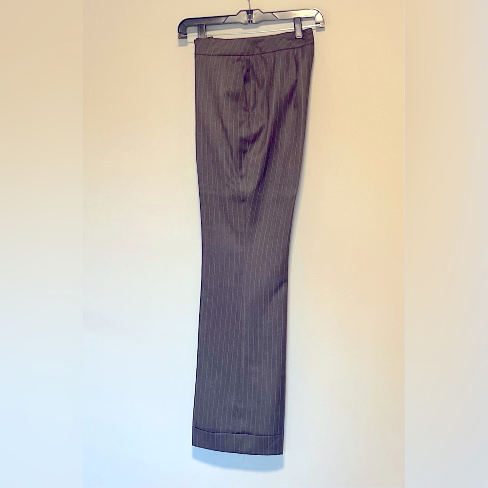 Isabel & Nina pinstripe brown slacks, Size 2